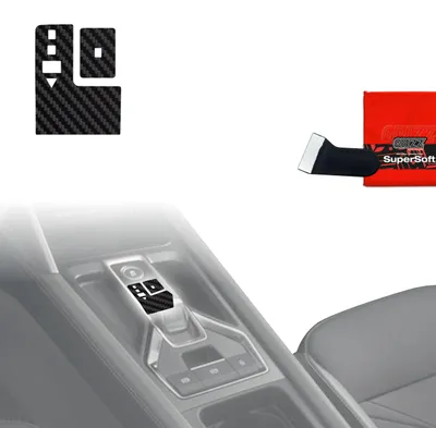 Immagine prodotto di Pellicole protettive 2in1 Grizz Protector per la console centrale - Cupra Formentor (restyling, 2024-2026), effetto carbonio opaco, antigraffio e anti-impronte