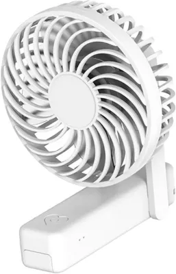 Obrázek produktu pro Ruční ventilátor - bezlopatkový. USB ventilátor - napájený přes USB, bezlopatkový, kompaktní, vhodný do kanceláře, na cesty, do tašky, na kempování