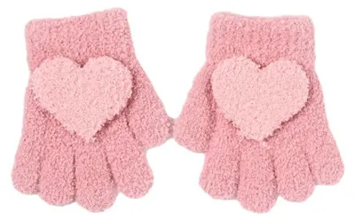 Productafbeelding van Winter Fleece Handschoenen - Watermeloenrood