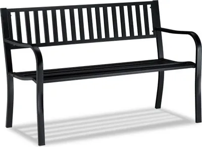 Produktbild von Gartenbank mit Metallstütze