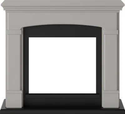 Image de Habillage de cheminée pour Powerflame modèle Helmi – Beige clair