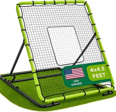 Productafbeelding van Honkbal Rebounder Net voor Veldoefeningen met Meerdere Terugkeerhoeken