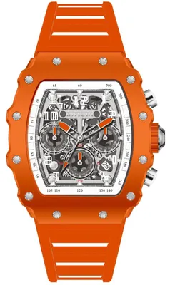 Imagen del producto de Invicta Racing 69697: Reloj para hombre. Movimiento de cuarzo. Cristal acrílico con esfera plateada. 43 mm