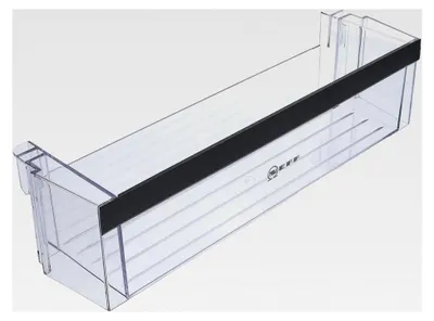 Produktbild von Abstellfach für Neff Flaschenabsteller 442x100mm für Kühlschranktüre