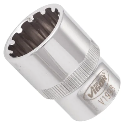 Produktbild von Vigor V1998, Buchse, 1/2", Metrisch, 1 Kopf/Köpfe, 20 mm, 38,1 mm