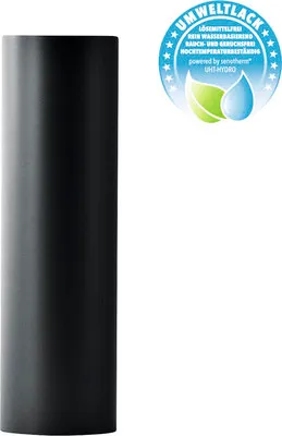 Produktbild von Ofenrohr Bertrams Ø 180 mm senotherm UHT-Hydro lackiert schwarz 0,50 m