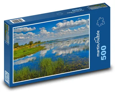 Obrázok produktu pre Puzzle 500 Krajina Čadského jazera - martinpuzzle