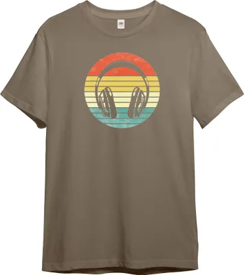 Produktbild von PAULGOS Herren T-Shirt "Retro Kopfhörer"