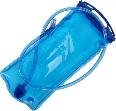 Obrázek produktu pro Vodotěsný vak na pití bez BPA, skládací vak s brčkem, modrý, pro outdoorové aktivity, jako je turistika, kempování a cyklistika.