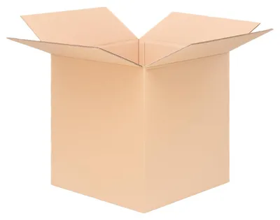 Faltkartons 500x500x500 mm, 2-wellig, braun, 30 Stück