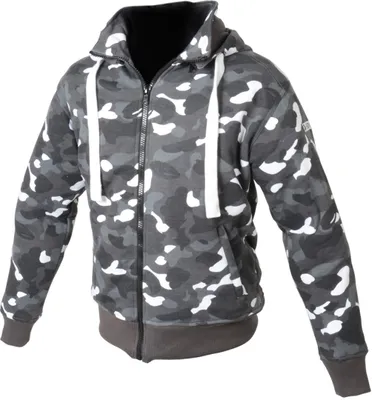 Produktbild von BOOSTER CORE CAMO Hoodie grau-weiss-camo XXL