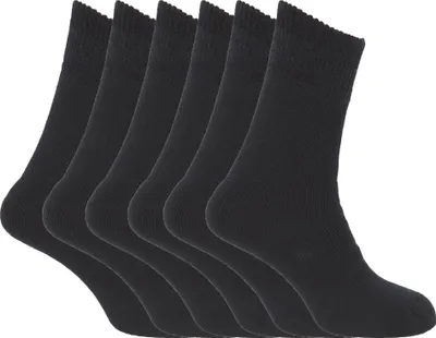 Produktbild von Dámske termoponožky FLOSO, 6-pack W142 (37-41) (čierne)