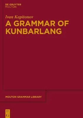 Produktbild von A Grammar of Kunbarlang
