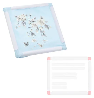 5-in-1-Borduurring-Set, PVC, 43x43 cm, 43x28 cm, 28x28 cm, 28x15 cm, 20x15 cm