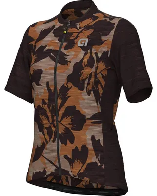 Obrázek produktu pro Ale Sunrise cyklistický dres s krátkým rukávem hnědý M žena hnědý M