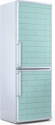 Produktbild von Magnete Dekorative - 60 cm x 180 cm - Küche Magnetmatte Kühlschrankmagnete - Farbige Backstein Ziegel