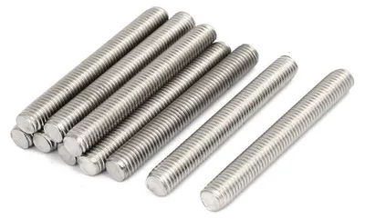 Gewindestange M10 x 80 mm, Edelstahl 304, 10 Stück