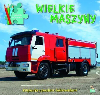 Image de Wielkie maszyny. Książeczki z puzzlami i kolorowankami