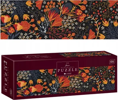 Obrázek produktu pro Interdruk panoramatické puzzle 1000 dílků květina 2