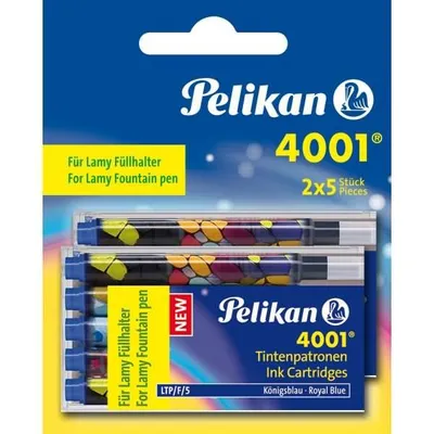 Produktbild von Pelikan Tintenpatronen LTP/F/5 königsblau (10 Patronen)