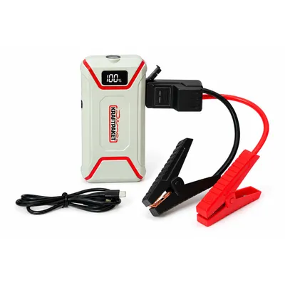 Produktbild von Dino KRAFTPAKET 12V-1500A 37Wh, KFZ Starthilfe Powerbank für Diesel & Benziner, Blei-Säure GEL EFB AGM-Batterie, Für Auto Motorrad Boot