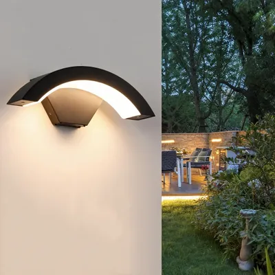LED Außenwandleuchte 24W IP65 2700LM 3000K Warmweiß Aluminium