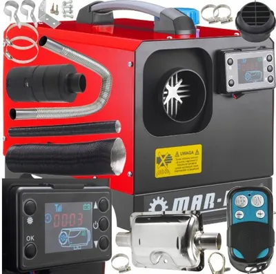 Produktbild von ♨️8KW Dieselheizung mit geschlossener Brennkammer 230V/12V Standheizung Auto Kraftstoff Ölheizung Ölheizgerät Luftheizung Verbrennungsheizung