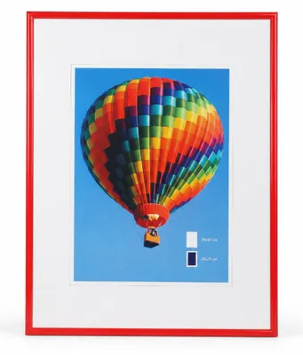 Produktbild von New Lifestyle Set Bilderrahmen Wanddeko Collage Poster Rahmen 2er 3er 5er Pack - Farbe: 3er Pack Rot | Format: 30x40