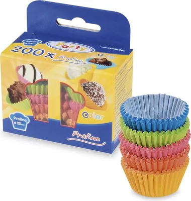 Obrázok produktu pre CZ cupcake d25x19mm, 200ks, tyčinkový papier, MUFFINS