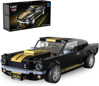 Image de Shelby GT 350 H 1:24, marque Bricks - Voiture de collection - Voiture de sport pour enfants à partir de 8 ans - Idée cadeau pour garçons et filles