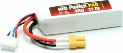 Produktbild von LiPo Akku RED POWER PRO 450 - 11,1V