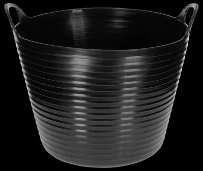 Image de Kerbl Trog FlexBag schwarz (Fassungsvermögen 28 Liter, Futtereimer) 3228266