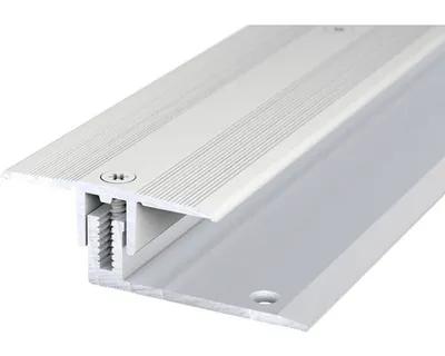 Produktbild von Übergangsprofil Aluminium Silber eloxiert Deckbreite 34 mm für Belagstärke 7 -16 mm 1000 mm