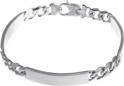 Produktbild von SILBERKETTEN STORE Gravurarmband 8,5mm - 925 Silber, Länge wählbar von 18-23cm - 22cm