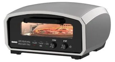 Zdjęcie produktu dla Unold Pizzaofen Enzo 68916, 1 pizza(e), Stal nierdzewna, Cyfrowy, 500 °C, 1 h, 0,9 m
