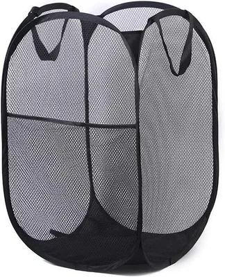 Produktbild von Faltbare Wäschesäcke mit Griffen, 2er Set, ideal für Camping