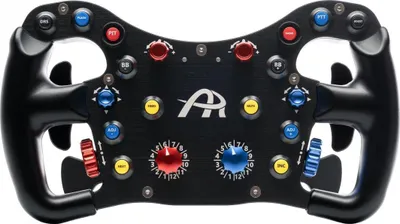 Immagine prodotto di Ascher Racing 4260633830351 F64-USB V3 Volante per simulatori di corse nero