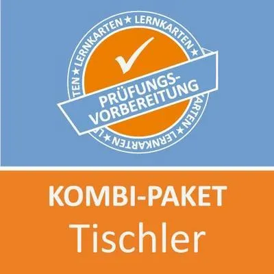 Image de AzubiShop24.de Kombi-Paket Tischler Lernkarten
