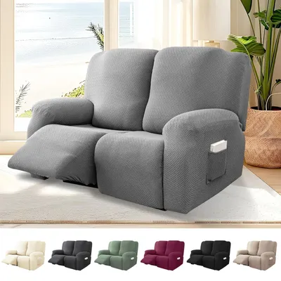 Image de Solidchoice - Housse de siège inclinable, ensemble de 6 pièces, avec poches