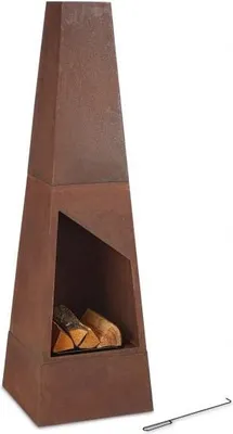 Produktbild von Gartenofen aus Cortenstahl