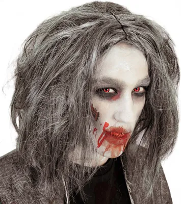 Produktbild von Zombie Horror Perücke für Erwachsene Halloween Karneval Fasching Party Cosplay