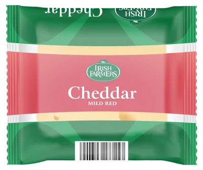 Zdjęcie produktu dla Ser Cheddar Mild Red Irish Farmers porcja 200g