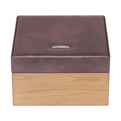 Produktbild von WINDROSE Schmuckschatulle Wood Jewelry Box Metallic Lilac violett mehrfarbig