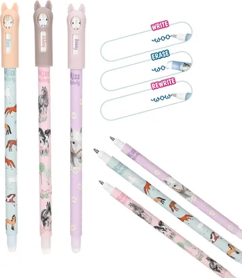Produktbild von Miss Melody 0413363, Verschlossener Gelschreiber, Blau, Mehrfarbig, Polycarbonat (PC), Polypropylen (PP), Thermoplastisches Elastomer (TPE), Fettdruck, Rund