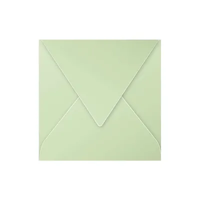 Produktbild von Clairefontaine Umschlag Pollen 140x140 120g grün