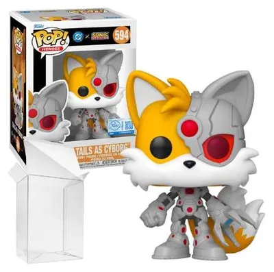 Immagine prodotto di Figurka Sonic the Hedghog - Tails come Cyborg (Funko POP! Heroes 594)