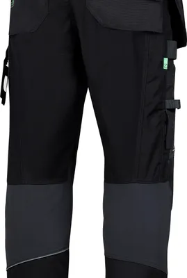 Produktbild von Snickers FlexiWork Arbeitshose m. Holstertaschen, EN 14404 Schwarz-54