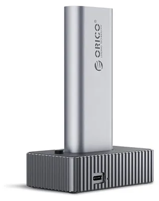 Produktbild von Orico It18C3 Dockingstation Für M.2 Nvme/Sata-Laufwerk - Grau