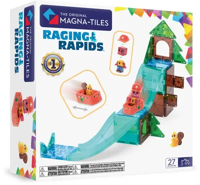 Obrázek produktu pro Magna Tiles Magnetická stavebnice - Zuřící peřeje (27 ks)