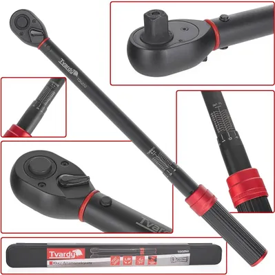 Produktbild von Drehmomentschlüssel 1/2" 20-210Nm Tvardy профессионал